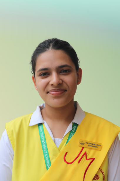 SANVI AGARWAL(YELLOW HOUSE CAPTAIN)